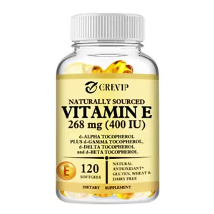 Natürliches Vitamin E - D-Alpha Tocopherol, Antioxidans Skincare Immune - Bild 1 von 13