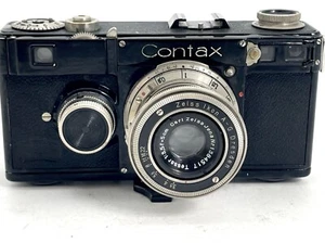 Zeiss Ikon Contax Ib 35mm Rangefinder Camera # Y33315 w/ Tessar 5cm f/3.5 Lens - Picture 1 of 18
