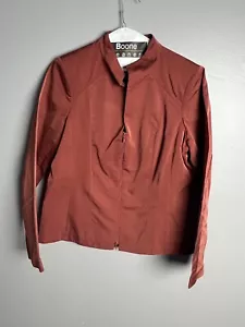 Hermosa Blazer Lafayette 148 Cremallera Frontal/12 - Imagen 1 de 8