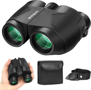 15×25 Compact Binoculars for Adults Kids Small Binoculars with Large View Clear - Picture 1 of 7