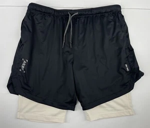 ASRV Shorts Mens XL Black Athletic Training Lined 6” - Picture 1 of 8