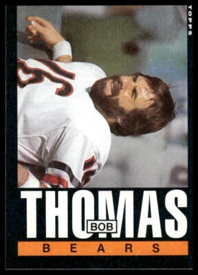 1985 Topps #36 Bob Thomas Chicago Bears - Image 1 of 2