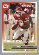2005 Topps Total Football Silver #260 Tony Gonzalez