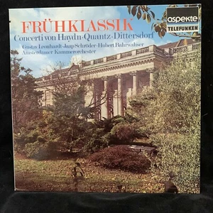 JAAP SCHRODER violin - HAYDN Concerto / Quantz & Dittersdorf - TELEFUNKEN ST LP - Picture 1 of 4