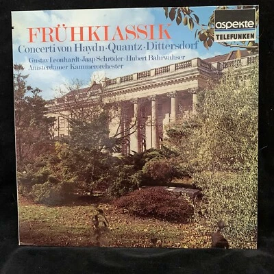 JAAP SCHRODER violin - HAYDN Concerto / Quantz & Dittersdorf - TELEFUNKEN ST LP - Image 1 of 4