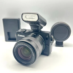 Canon EOS M EF-M 18-55mm F3.5-5.6 Mirrorless Camera From Japan - Picture 1 of 9
