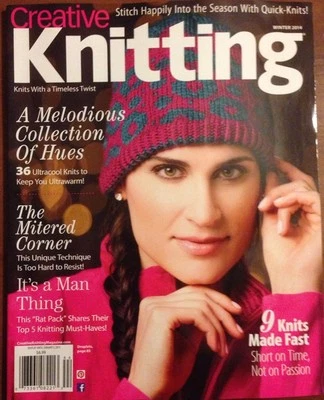 Creative Knitting DIY Quick & Easy Creative Unique Winter 2014 FREE SHIPPING! - Image 1 of 3