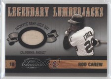 2003 Donruss Classics Legendary Lumberjacks /325 Rod Carew #LLJ-31 HOF