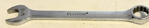 Crescent 9/16" 12 Point Polished Chrome Combination Wrench e - Picture 1 of 4