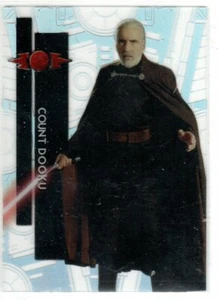 STAR WARS 2015 TOPPS HIGH TEK 41 COUNT DOOKU FORM 1 PATTERN 2 STAR DESTROYER - Picture 1 of 2