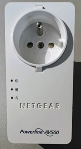 Une Prise CPL Netgear Powerline 500 Nano Dual-Port XAV5602 - Photo 1/3