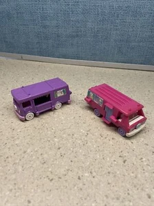 Vintage Polly Pocket Bluebird - Home on the Go Wohnmobil Camper + Stall 1994 - Bild 1 von 11
