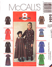 McCall's-Child/Girl Dress In 2 Lengths/Short or Long Sleeves-7-10