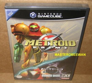 Metroid Prime Original Black Label + Bonus Echoes Disc Gamecube GC New Sealed - Picture 1 of 4