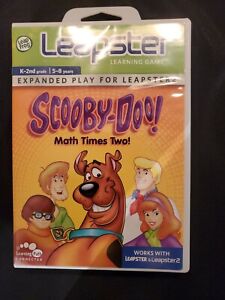 Leap Frog Leapster Scooby Doo Math Times Two! Expanded Play For Leapster 2