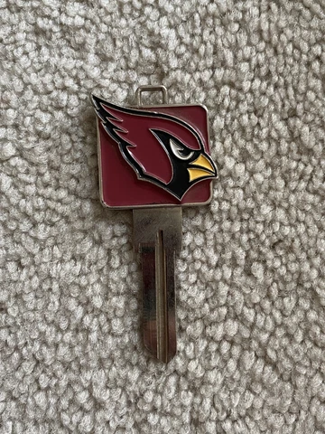 Arizona Cardinals 3D NFL Schlage SC1 Uncut Keychain house key blank Cover