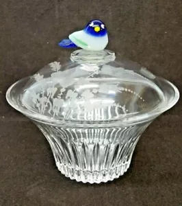 Vintage Italy Hand Cut 24% Lead Murano Style Crystal Loreno Grassini Toscana - Bild 1 von 9