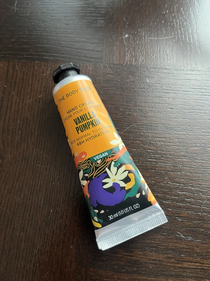 The Body Shop Vanilla Pumpkin Hand Cream Discontinued HTF - Image 1 of 1