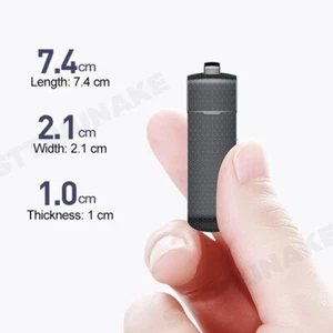 Mini Grabadora Activada por Voz Dispositivo de Escucha Espía Audio Sonido Dictáfono MP3 - Imagen 1 de 10