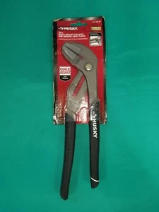 Husky 10 in. Quick Adjusting Groove Joint Pliers with Curved Jaw, New  SEE PICS  - Picture 1 of 6