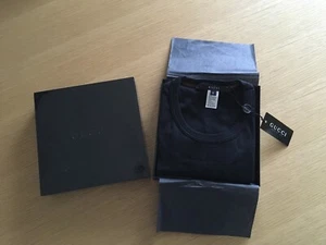 Original GUCCI Luxus T-Shirt Gr. S Herren / Unisex schwarz Neu OVP - Bild 1 von 6