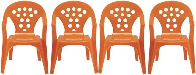 Sillas apilables de juego y estudio para niños - 4 colores brillantes - Hechas en Italia  Foto 1 de 4