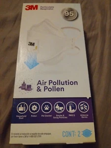 3M Air Pollution & Pollen Respirator 29211, Adult Size - Picture 1 of 7