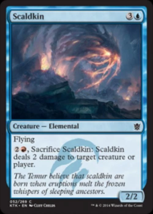 Scaldkin -Foil Medium Play MTG Khans of Tarkir - Image 1 of 1