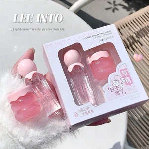 LEEINTO set lucidalabbra idratante rimpolpante lucido idratante tinta labbra regalo - Foto 1 di 14