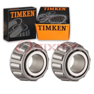 2 шт передних наружных колесных подшипника Timken для оси универсала Dodge 1954-1956 годов выпуска размер - Изображение 1 из 4