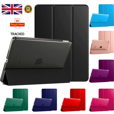 For iPad 11th/10th/9th/8th Generation Smart Case 10.2/10.9/9.7 Air 11in 2025 A16 - Image 1 of 4