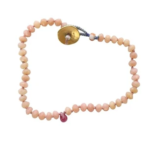 Mikia Bracelet Stone 925Sv Pink /Yo3 Women - Picture 1 of 6