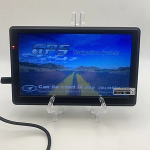 GPS PLANET NAVIGATION Bundle Car 7” Screen NIB Mounting Pieces Digital Display - Picture 1 of 15