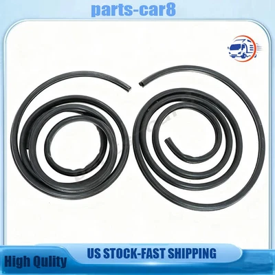 Extended Cab Door Seal Weatherstrip Fits 2000-2007 Chevrolet Silverado 2500 - Image 1 of 4