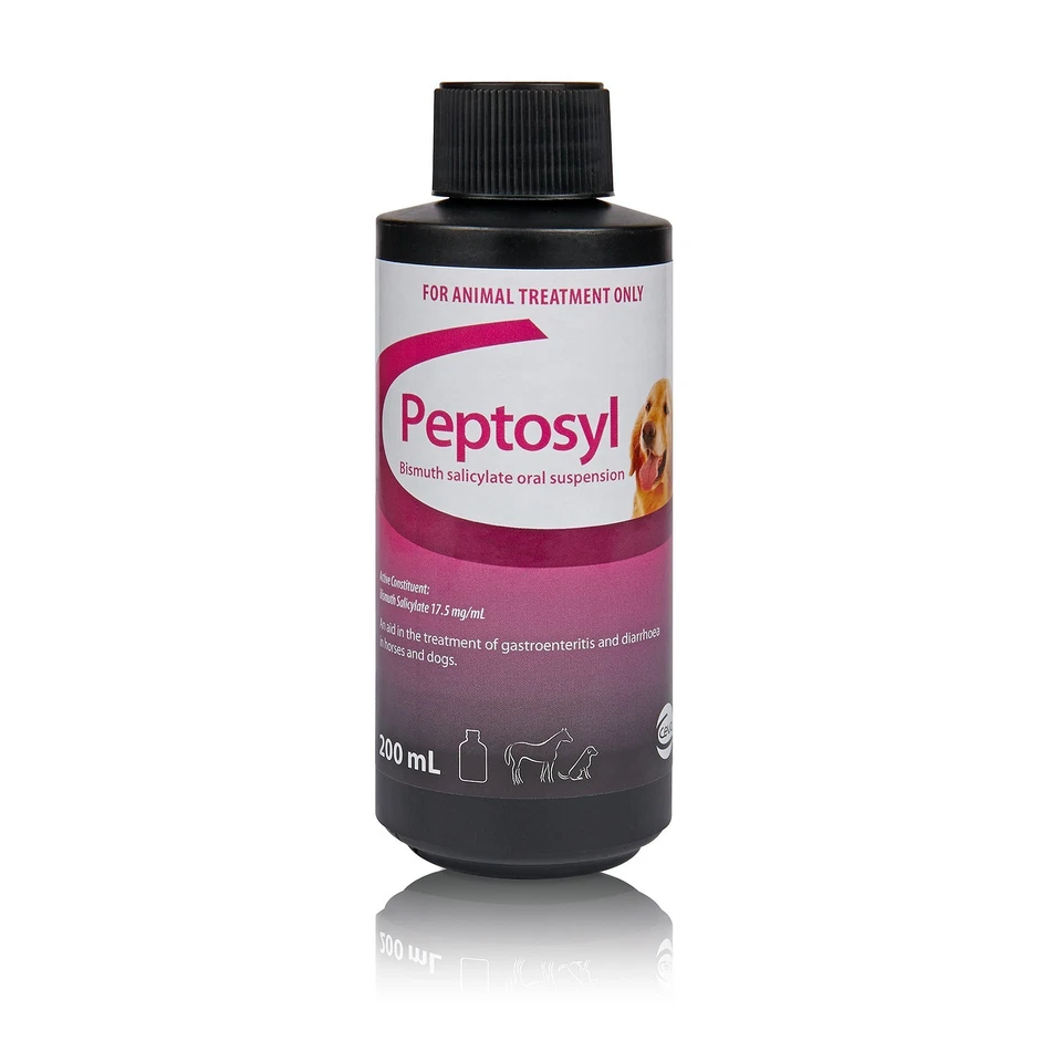 Peptosyl Oral Suspension Diarrhoea Dog Treatment - 200ml (P8740)