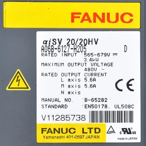 1 Stück NEU Fanuc Servoantrieb Verstärker A06B-6127-H205 DHL - Bild 1 von 2