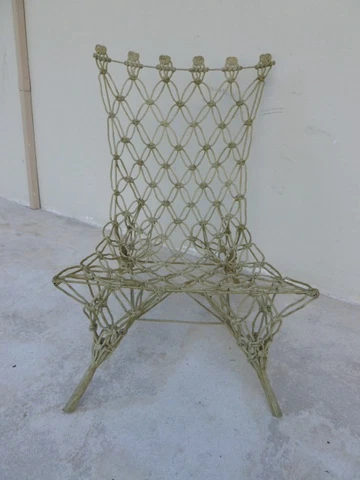 RARE MARCEL WANDERS DROOG DESIGN KNOTTED CHAIR @ 1998 Cover