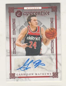 Autógrafo Panini Chronicles Excalibur 2019-20 lámina roja guarnición matews radiocontrol automático - Imagen 1 de 2