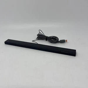 Original Black OEM Nintendo Wii Sensor Bar RVL-014 For Wii And Wii U Very Good - Picture 1 of 6