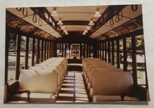 Old Photo Of The Inside Of A Railway Car - Picture 1 of 3