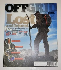 OFFGRID Magazine Fall 2014 Issue #5 Lost & Injured Prepper Urban Survival RECOIL - Picture 1 of 2