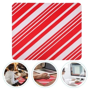 2 Pcs Christmas Pattern Table Mat Novelty Mouse Pad Pads for Desk - Afbeelding 1 van 12