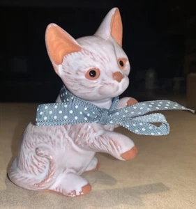 Vintage UCGC Ton Katze/Kätzchen Figur 3,5”-4” groß - Bild 1 von 5
