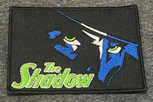 THE SHADOW embroidered movie Film Logo Patch iron Sew Spirit Spectre comic - Picture 1 of 2