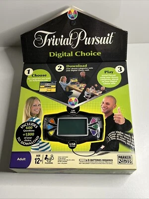 Trivial Pursuit Digital Choice Family Game - Opened & Tested, Board Still Sealed - Image 1 of 4