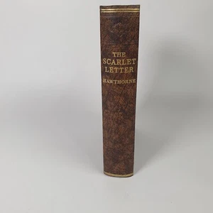 The Scarlet Letter Nathaniel  Hawthorne Odhams Circa 1930s Hester Prynne - Foto 1 di 8