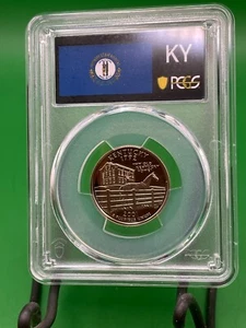 2001-S State Label Quarter - Kentucky - PCGS PR70DCAM - Top Grade! - Picture 1 of 13