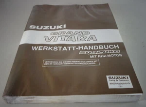 Manual De Taller / Guía De Reparación Suzuki Grand Vitara SQ420WD Con Motor RHZ - Imagen 1 de 6