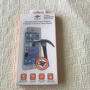 tempered glass screen protector for iPhone 6/6SPlus 7/8Plus - Photo 1 sur 6