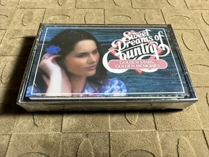 Sweet Dreams of Country Golden Stars Golden Memories Cassette New Sealed Tape 3 - Foto 1 di 4